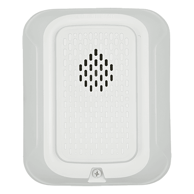 Sirena de Pared para Notificación de Incendio / 12/24 Vcc Automático / 88+ dB(A) / Montaje en Caja Eléctrica / Serie L