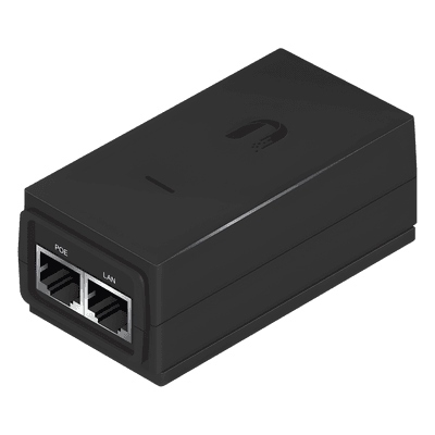 Adaptador PoE / 24 VDC 0.5 A / 10/100 Mbps / Protección ESD / 0.29 x 0.14 x 0.10 pies