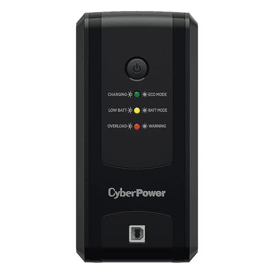 UPS de Torre / 1000 VA / 500 W / Topología Línea Interactiva / AVR 86-148 Vca / 8 Salidas NEMA 5-15R / Puerto USB / 120 Vca