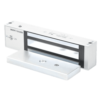 Chapa Magnética / 1200 lbs (545 kg) / Sensor de Unión y Posición / LED Bicolor / 12/24 Vdc Seleccionable / UL / Sin Magnetismo Residual