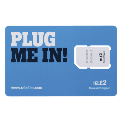 SIM IoT Multi-Carrier / 25 MB Mensuales / Activación Automática / GPS / Telemática / Alarma