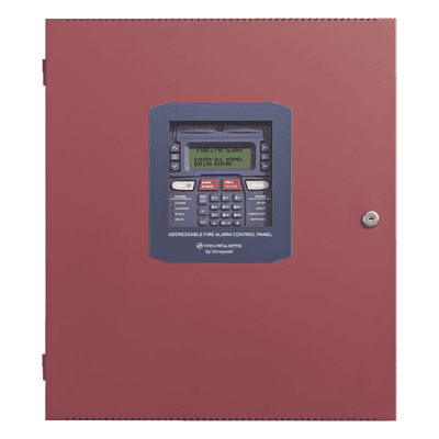 Panel de Control de Alarma Contra Incendios Direccionable / 198 Puntos / 1 Lazo SLC / Comunicador Dual IP/POTS / 4 Circuitos NAC / Alcance 3,000 m (10,000 ft)
