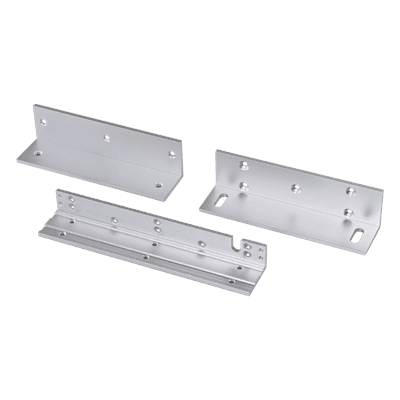 Kit de Montaje Z y L / Para Cerradura Magnética / Puertas de Madera y Metal / Alineación Precisa