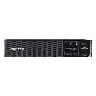 UPS de Rack 2U / 1500 VA / 1500 W / Línea Interactiva / Onda Senoidal Pura / Factor de Potencia 1 / 8 Tomas NEMA 5-15R / AVR 120 Vca