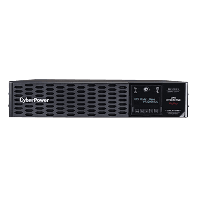 UPS Línea Interactiva / 2200 VA / 2200 W / Onda Senoidal Pura / Factor de Potencia 1 / 8 Tomas NEMA 5-20R / Rack 2U / AVR 70-155 Vca