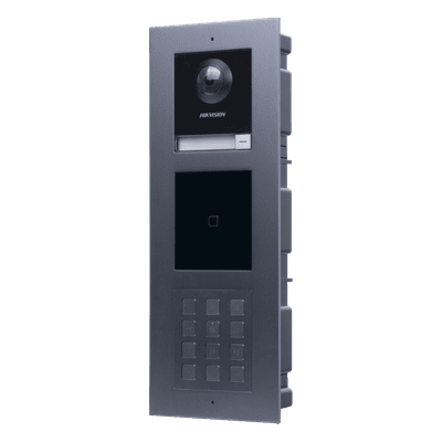 Videoportero IP Multiapartamento / 2 Megapixel / 7 Frentes de Calle / IP65 / PoE / Teclado y Lector EM / -40°C a 60°C (-40°F a 140°F)