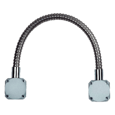 Loop para Cable / Montaje Superficie Lado Bisagra / 4-Conductor Cal 22 o 2-Conductor Cal 18 / 7 pulgadas (177.8 mm) / Uso Pesado / Acabado Plata