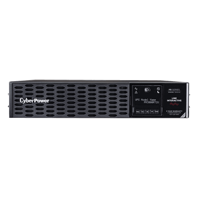 UPS de Rack 2U / 3000 VA / 3000 W / Línea Interactiva / Onda Senoidal Pura / 9 Tomas NEMA / AVR