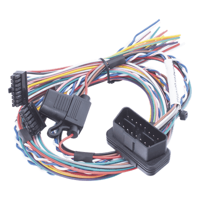 Arnés OBD / 1 m (3.28 ft) principal + 0.5 m (1.64 ft) auxiliar / -35 a +75 °C / 16 V