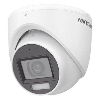 Cámara Turret TURBOHD / 2 Megapixel / Dual Light IR 30 m (98.4 ft) + Luz Blanca 20 m (65.6 ft) / Gran Angular 101° / Micrófono Integrado / IP67 / Metal