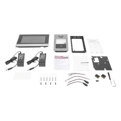 Videoportero IP PoE / 1080p / IR 3 m (9.8 ft) / Ángulo 129° / Lector MIFARE / IP65 & IK08 / Control 2 Puertas