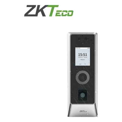 Lector Autónomo Facial y QR / 30,000 Rostros / 50,000 Usuarios / IP66 IK07 / TCP/IP Wiegand RS485 / Exterior