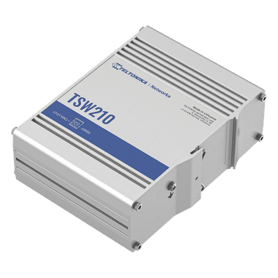 Switch Industrial No-Administrable / 8 Puertos Gigabit / 2 SFP 1G / IP30 / -40°C a +75°C / 4.53 x 3.74 x 1.10 pulgadas