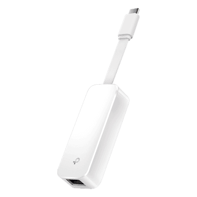 Adaptador de red / Ethernet RJ45 10/100/1000Mbps / USB-C / Cable plegable / RTL8153 / 71x26x16.2 mm