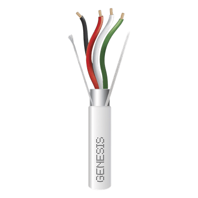 Cable para Alarma / 4x22 AWG / Blindado / Riser / 305 m (1000 ft) / Resistente a Luz Solar