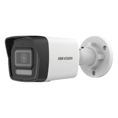 Cámara Bala IP / 8 Megapixel (4K) / Dual Light 30 m (98.4 ft) / Lente 2.8 mm / 113° / IP67 / PoE / AcuSense Lite