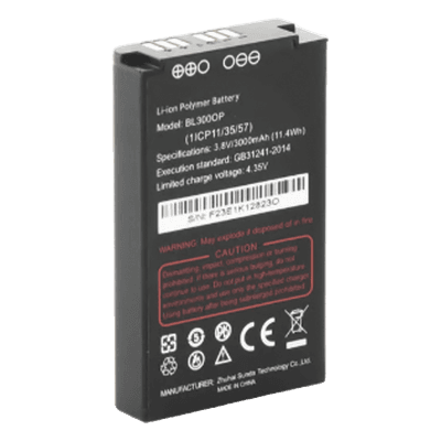 Batería de Repuesto / 3,000 mAh / 3.8 VCD / Compatible con Radio RG360 / Diseño Robusto
