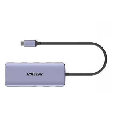 Hub USB-C 8 en 1 / HDMI 4K@30Hz / 3x USB 3.0 5 Gbps / Lector SD + Micro SD / PD 100W / Aluminio 112 mm (4.4 in)