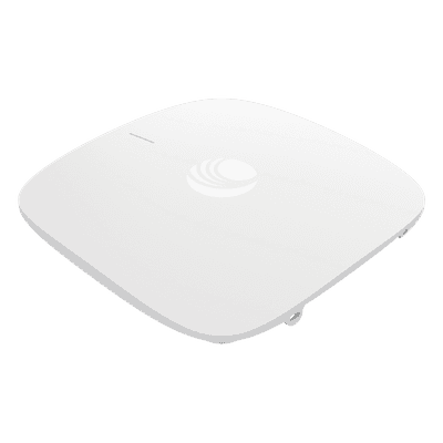 Punto de Acceso Wi-Fi 6/6E / Tri-Banda 2.4/5/6 GHz / 3 Radios SDR / 6.6 Gbps / 1,500 Clientes / PoE 802.3bt / Montaje en Techo o Plafón