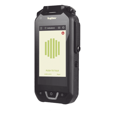 Smartphone MC-PTT / IP68 / MIL-STD-810H / 105 dB / 5000 mAh / 2.0 GHz