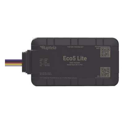 Localizador GPS Vehicular / LTE Cat1 y LTE-M con Respaldo 2G / GNSS U-blox M10 / Bluetooth BLE 5.0 / IP54 / Alimentación 9-32 VDC / Batería de Respaldo