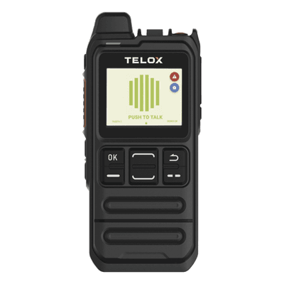 Radio PoC LTE / Android 8.1 / Dual SIM / Wi-Fi Dual-Band / IP54 / Batería 4000 mAh / Pantalla 1.77 pulgadas