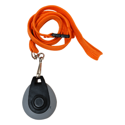 Colgante de Alarma Inalámbrico / RF 868.30 MHz / Bidireccional / Alcance 75 m (246.1 ft) / IP65 / Batería 2-4 Años / Anti-Estrangulamiento