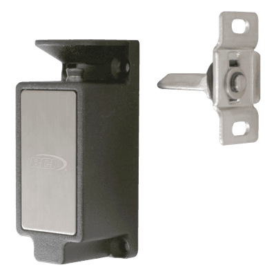 Cerradura Electromecánica para Gabinetes / Fuerza de Retención 320 lbs (145 kg) / Selección de Falla Local / 500,000 Ciclos / 12V CC / 24V CC