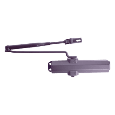 Cierrapuertas Mecánico / Fuerza Ajustable 4 / Puertas 850 a 1100 mm / Hasta 80 kg / Certificación UL / Brazo Retenedor Opcional
