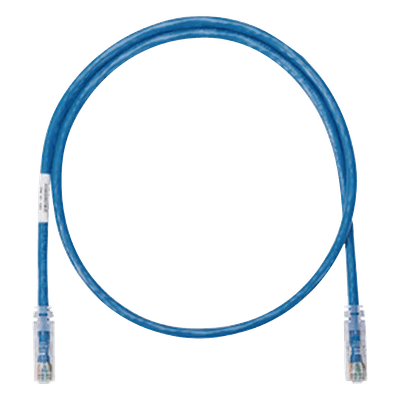 Cable de Parcheo UTP / Cat 6 / 0.90 m (3 ft) / 24 AWG / T568B / Azul