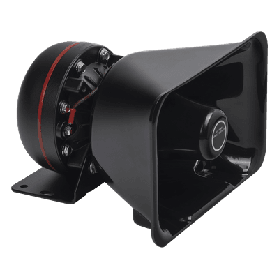 Bocina de uso rudo / 100 W / 8 Ohms / Base aluminio / 7.0 × 8.1 × 5.1 pulgadas