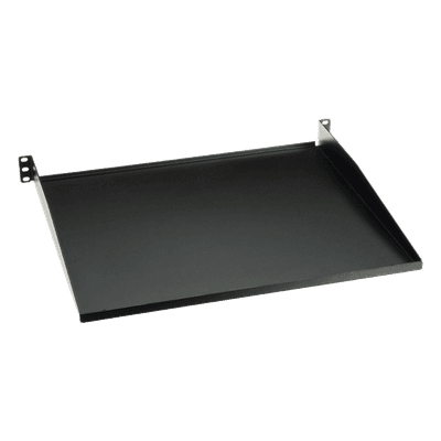 Charola para Rack / 19" / 1U / Carga 20 kg (44 lb) / Acero / Montaje Frontal