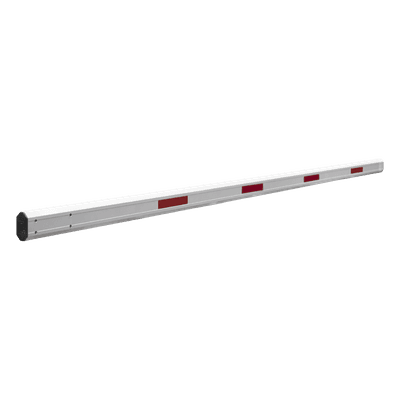 Brazo Telescópico para Barrera Vehicular / Longitud Ajustable 3.6 a 5.5 m (11.8 a 18 ft) / Aluminio Hexagonal / Sin Iluminación / Compatible con Múltiples Modelos