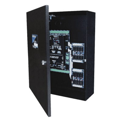 Controlador de Acceso / 8 Lectoras Wiegand / 8 Puertas / 45,000 Tarjetas / Doble Procesador / TCP-IP / 148 ft (45 m) Alcance Típico
