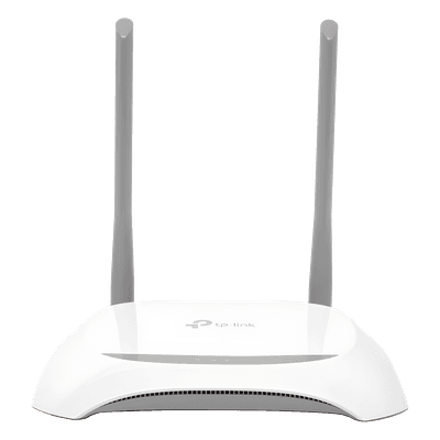 Router Inalámbrico / 300 Mbps / 2.4 GHz / 4 Puertos LAN 10/100 Mbps / 2 Antenas 5 dBi / WISP